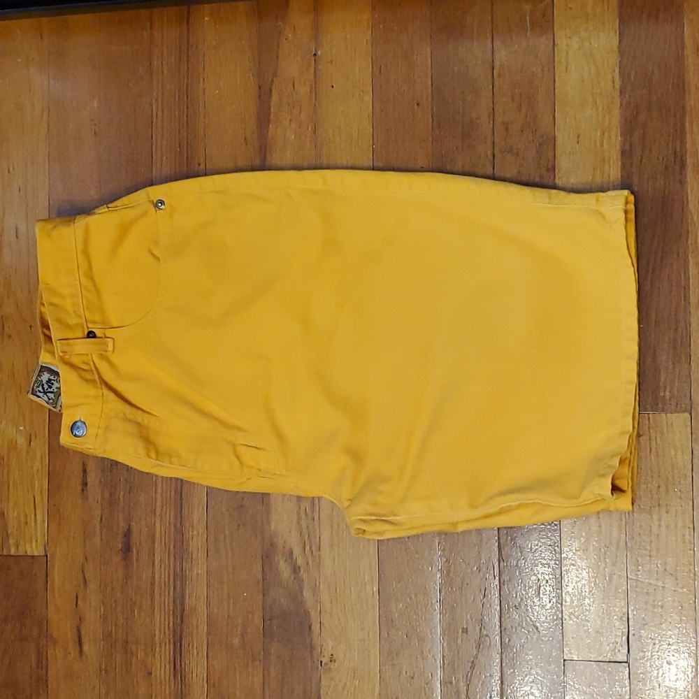 Denim Destressed Shorts